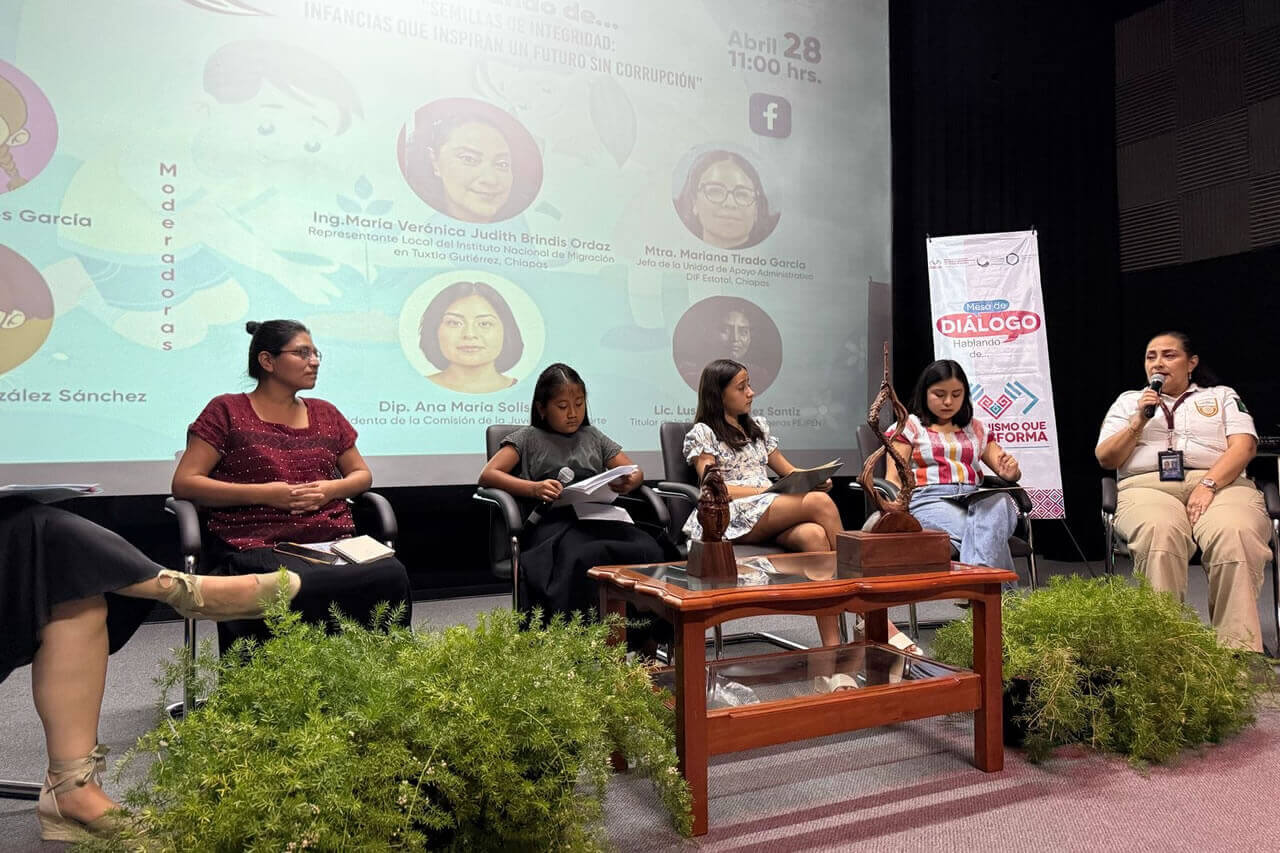 Mesa de Diálogo Semillas de Integridad: Infancias que Inspiran un Futuro sin Corrupción