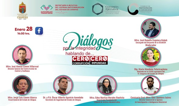 Diálogos por la Integridad: hablando de Cero Corrupción, Cero Impunidad