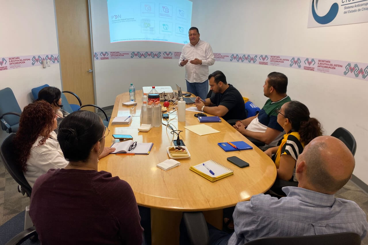 Plataforma Digital Nacional y Sistema Electrónico Estatal de Chiapas