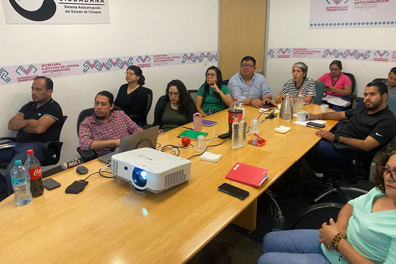 Plataforma Digital Nacional y Sistema Electrónico Estatal de Chiapas