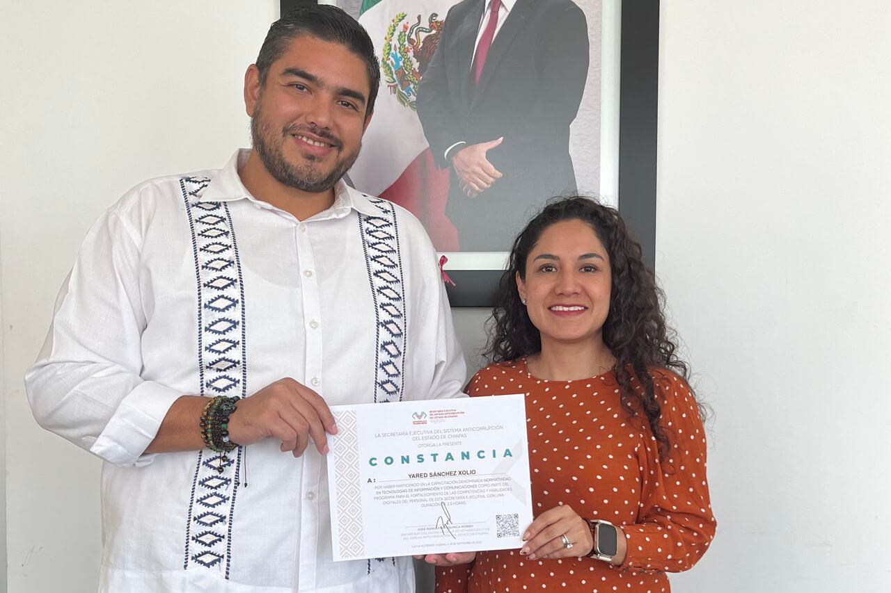 Entrega de Constancias Capacitación: Normatividad en Tecnologías de Información y Comunicaciones