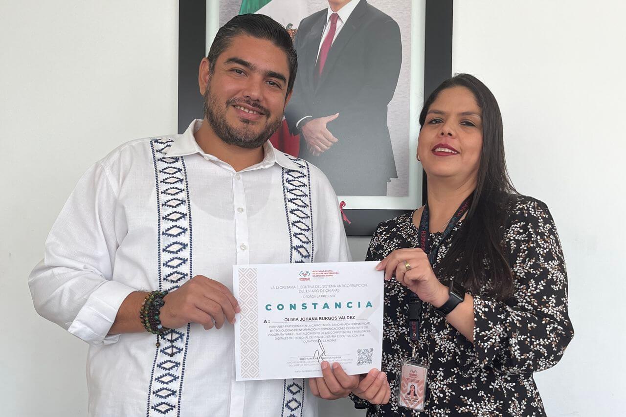 Entrega de Constancias Capacitación: Normatividad en Tecnologías de Información y Comunicaciones
