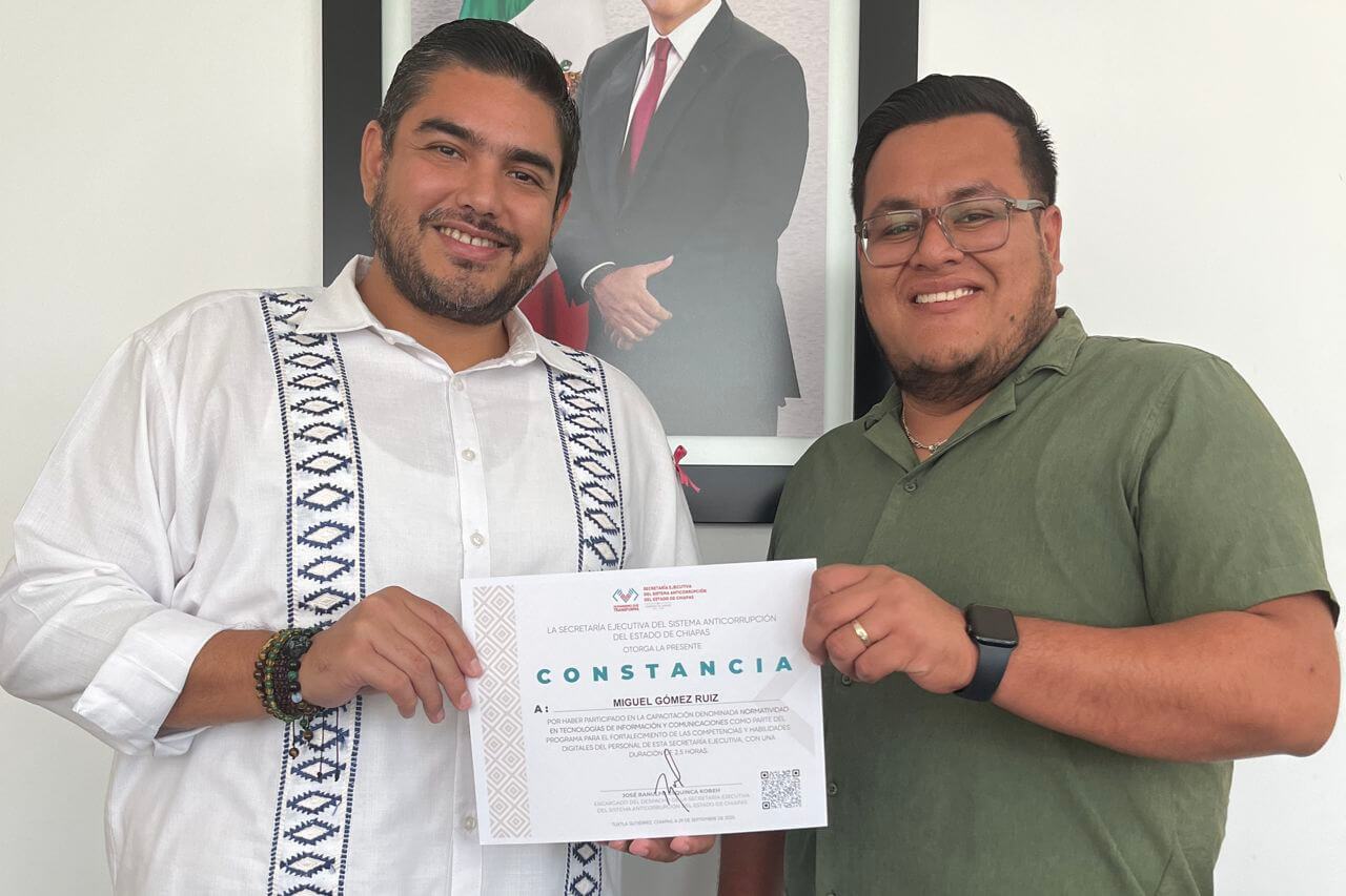 Entrega de Constancias Capacitación: Normatividad en Tecnologías de Información y Comunicaciones