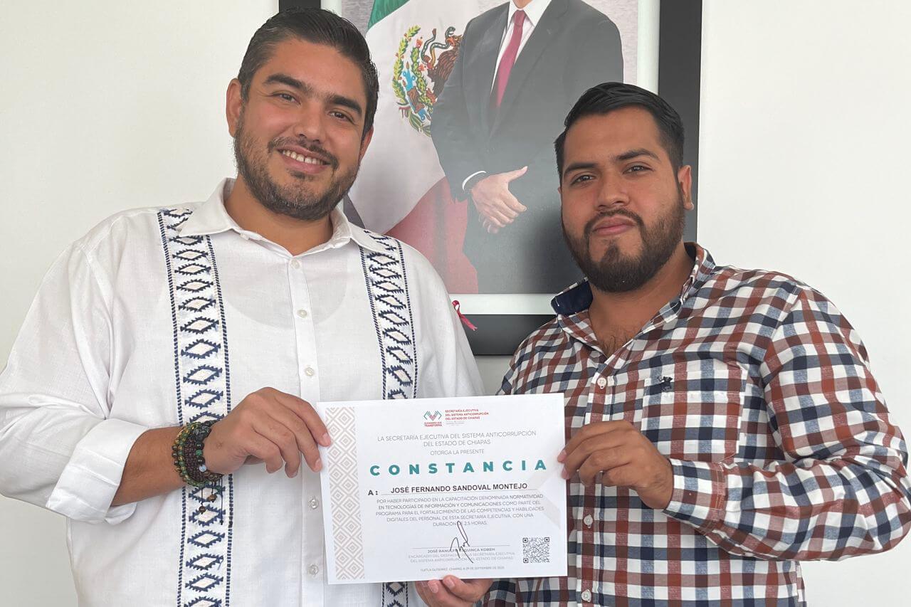 Entrega de Constancias Capacitación: Normatividad en Tecnologías de Información y Comunicaciones
