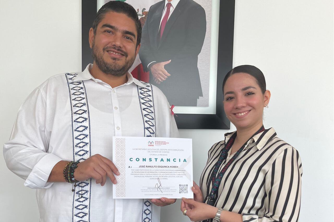 Entrega de Constancias Capacitación: Normatividad en Tecnologías de Información y Comunicaciones