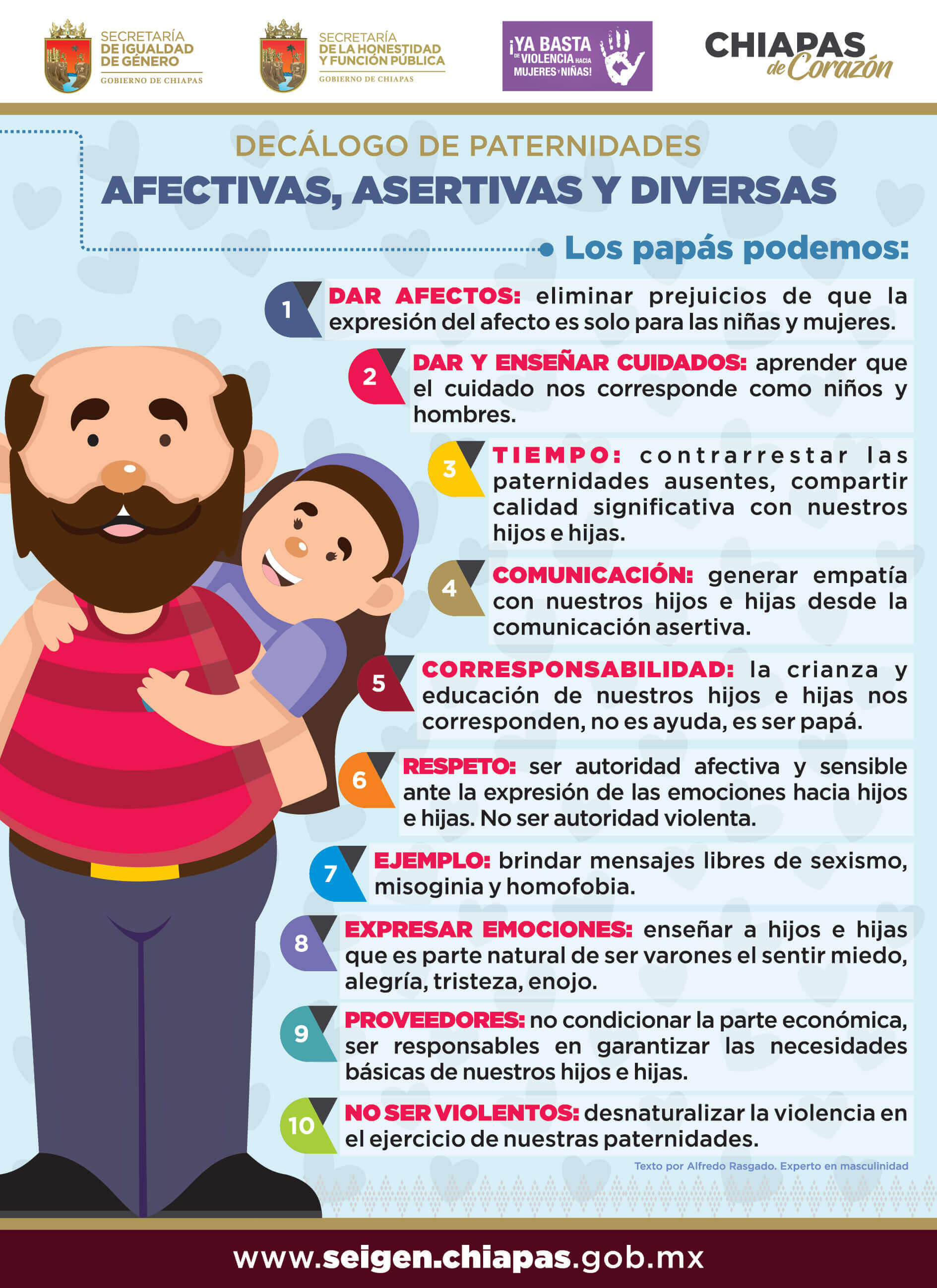 Decálogo de paterninades