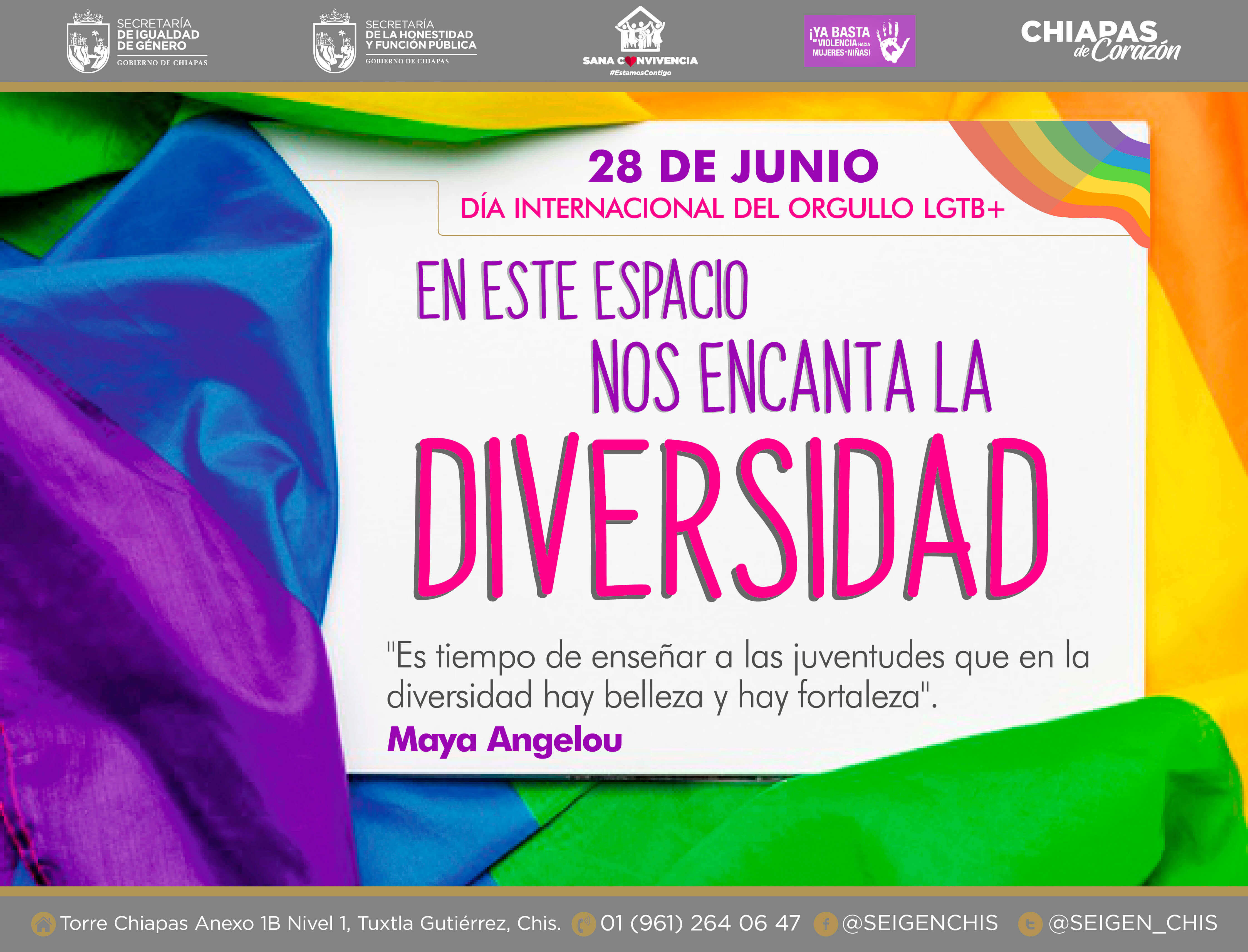 Mes del orgullo LGBT+