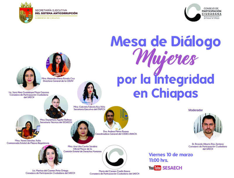 Mujeres por la integridad en Chiapas