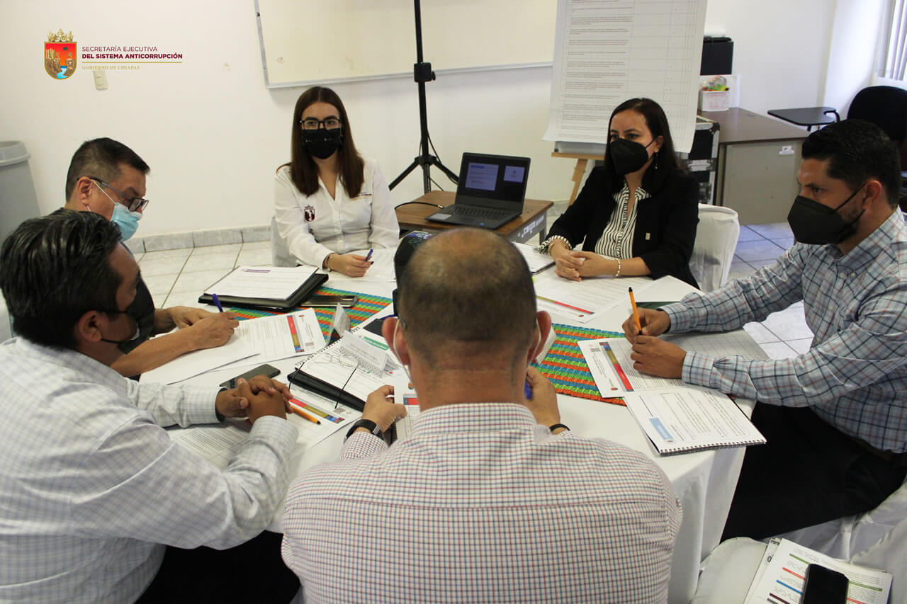 07 de septiembre de 2022. Taller de Priorización. Sede: Poder Judicial del Estado de Chiapas.