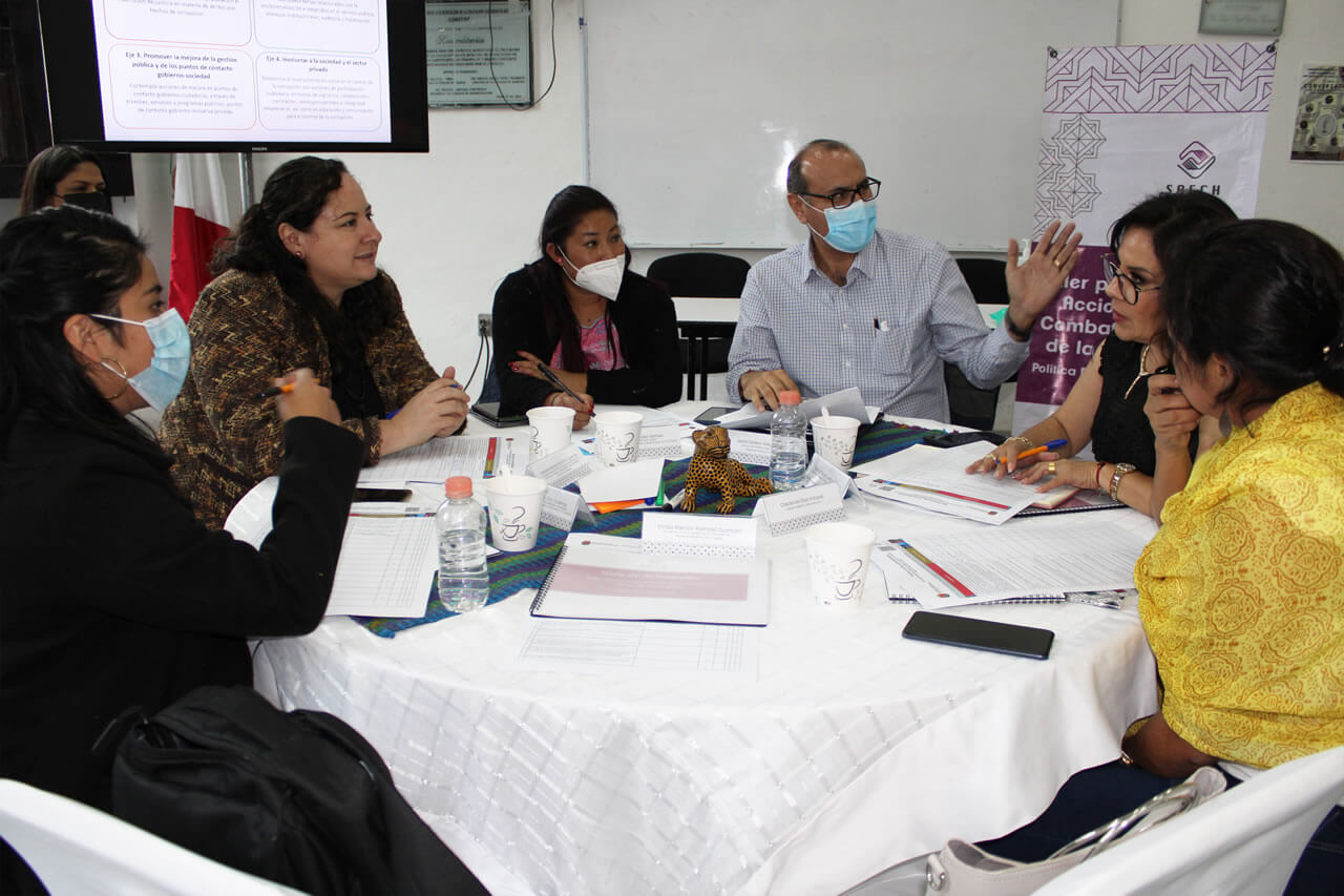 07 de octubre de 2022. Taller de Priorización. Sede: Facultad de Derecho de la Universidad Autónoma de Chiapas.