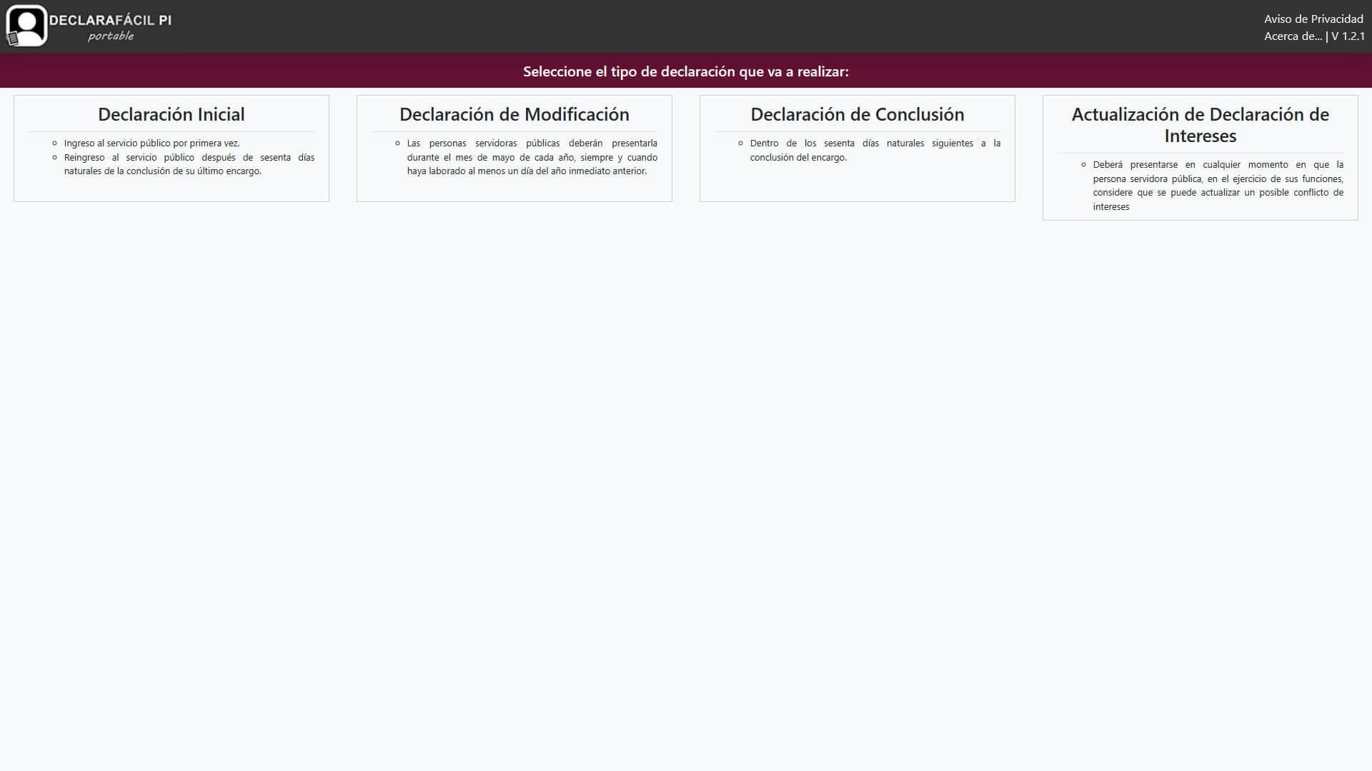 Sistema DeclaraFácil PI Portable