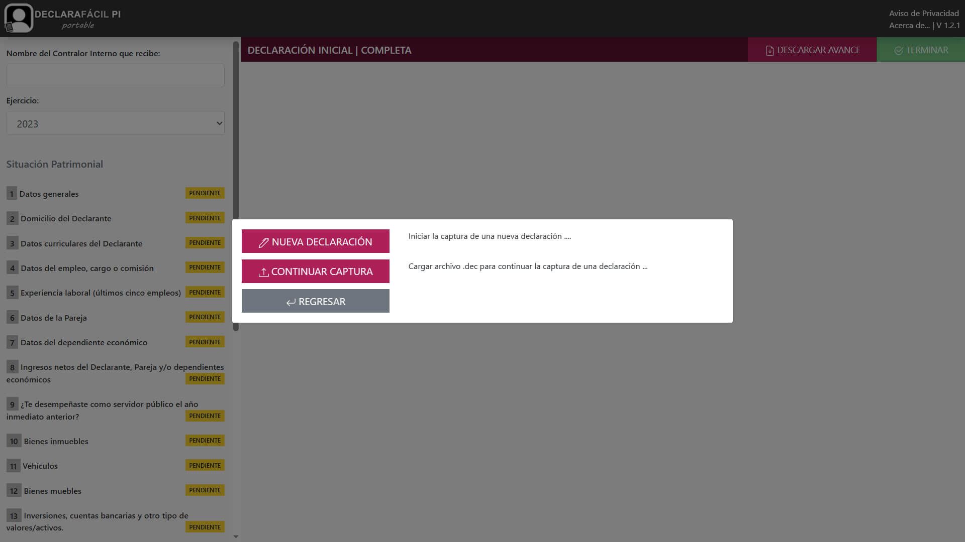 Sistema DeclaraFácil PI Portable
