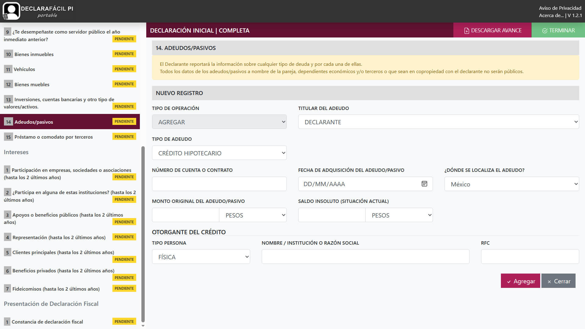 Sistema DeclaraFácil PI Portable