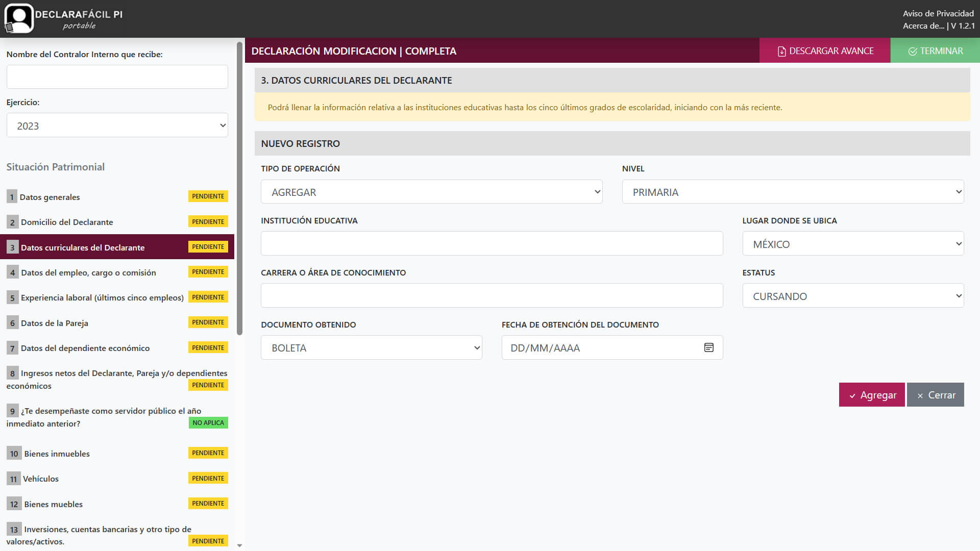Sistema DeclaraFácil PI Portable