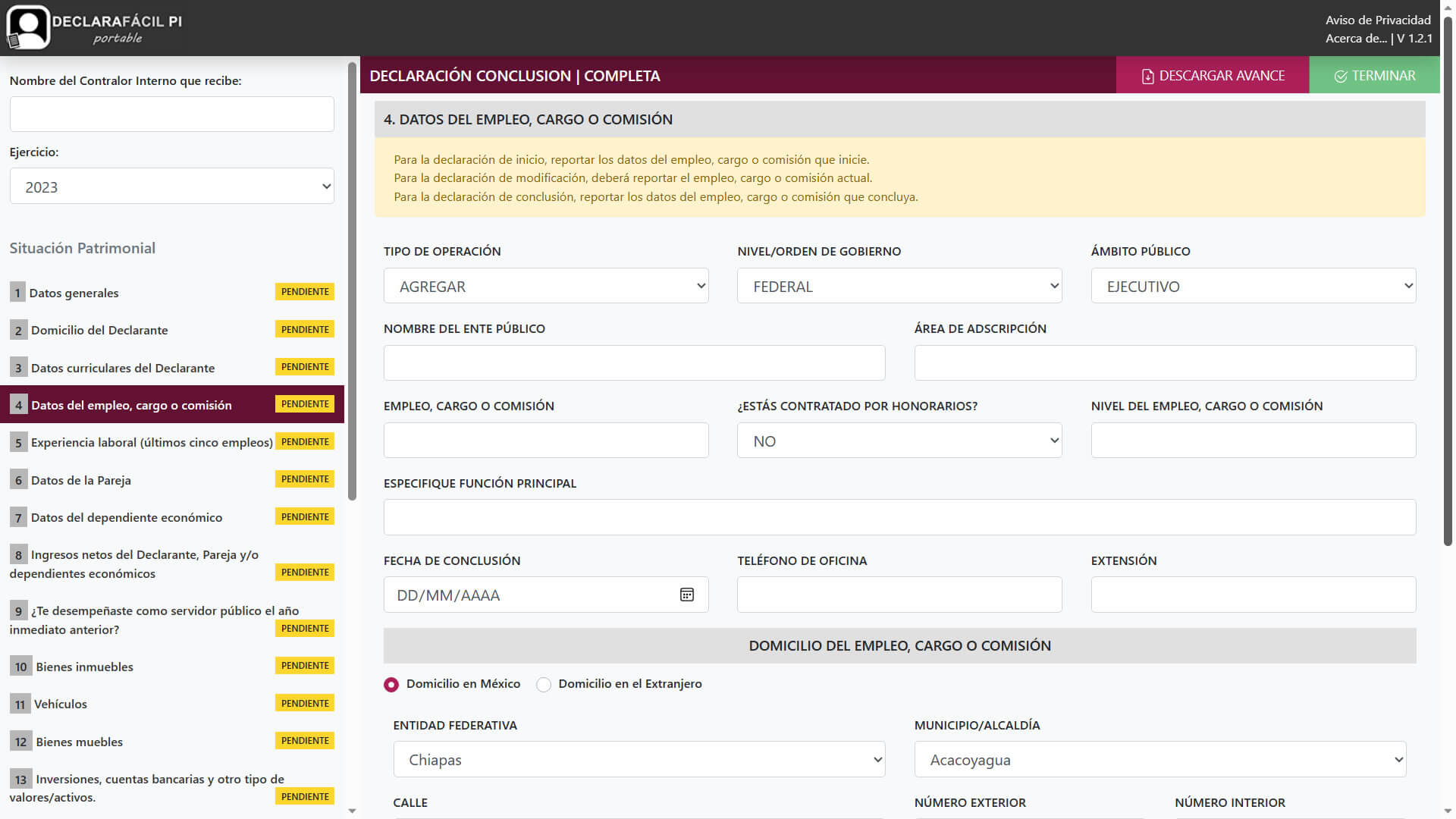 Sistema DeclaraFácil PI Portable