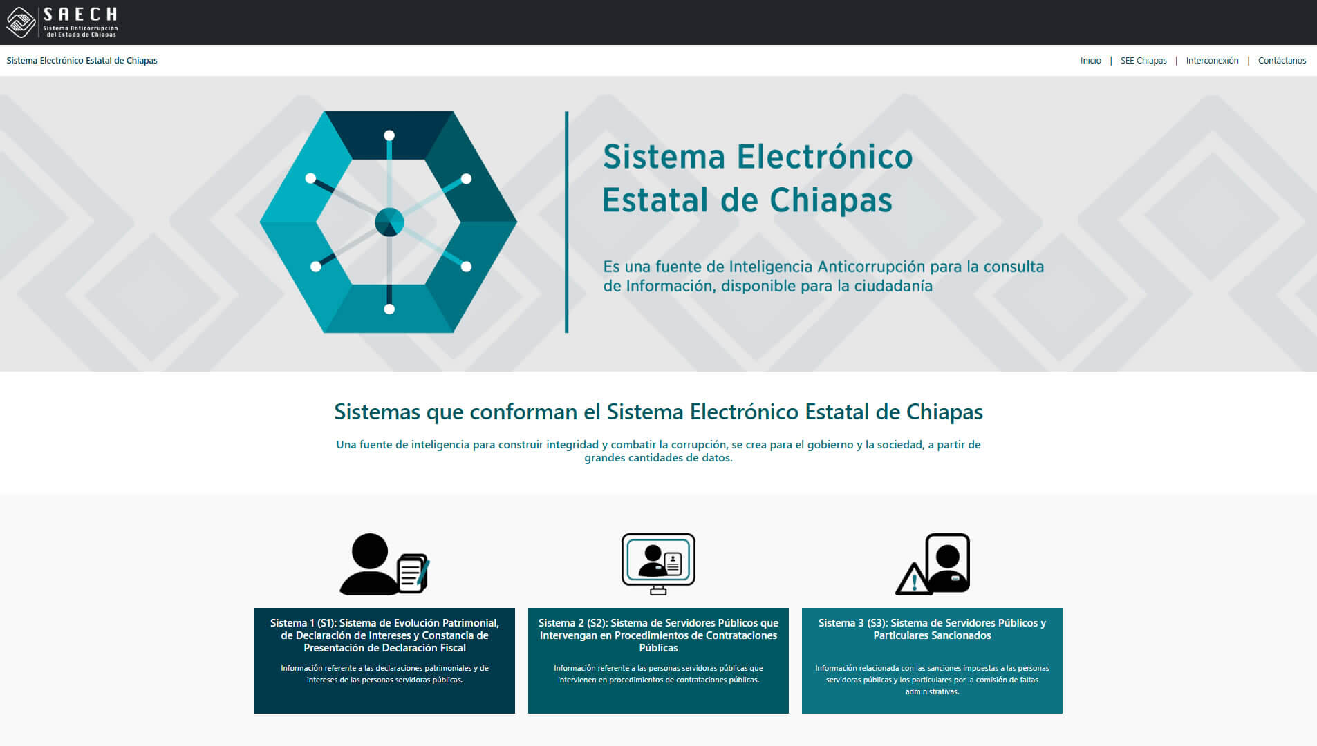 Sistema Electrónico Estatal de Chiapas