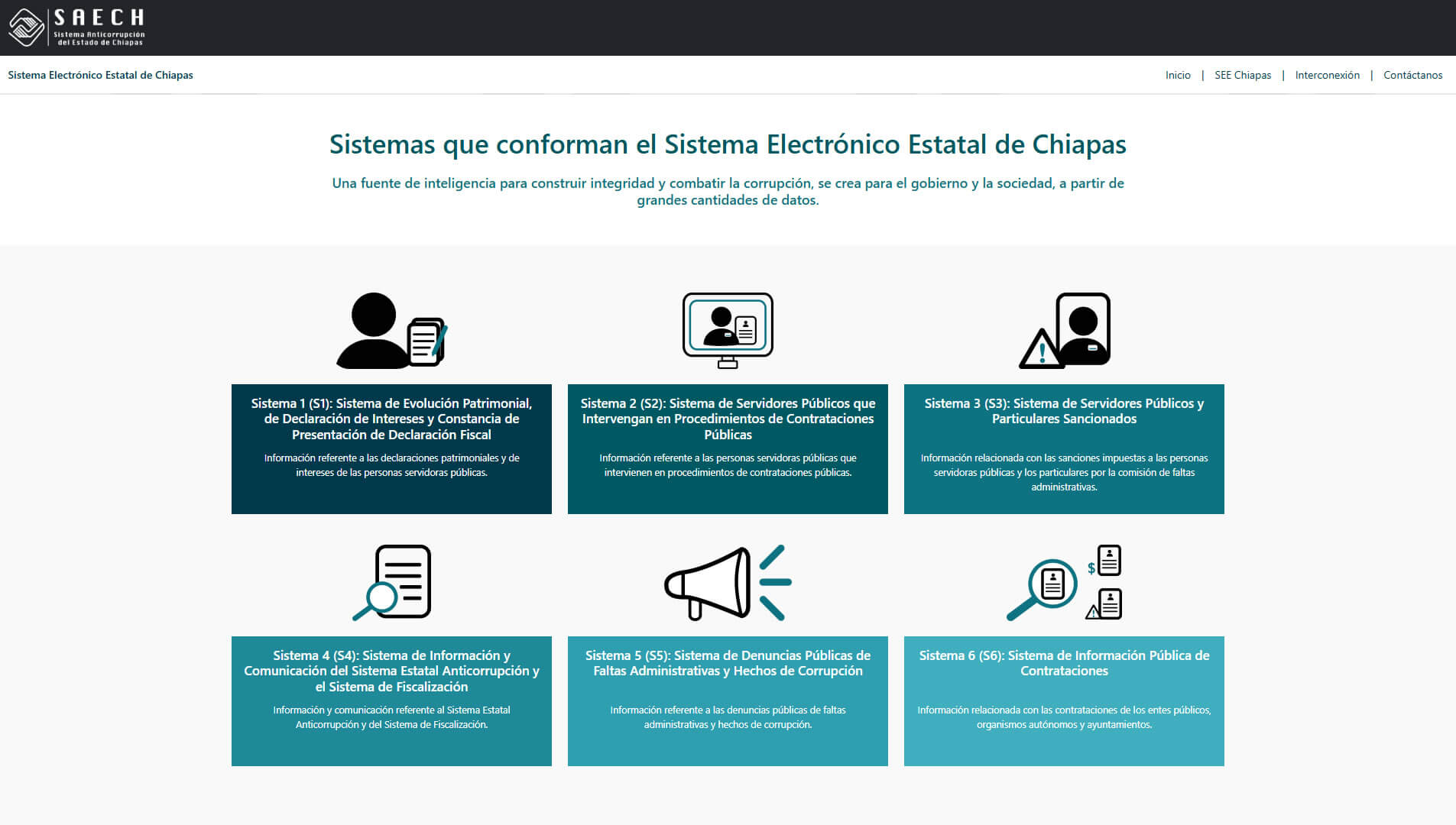 Sistema Electrónico Estatal de Chiapas