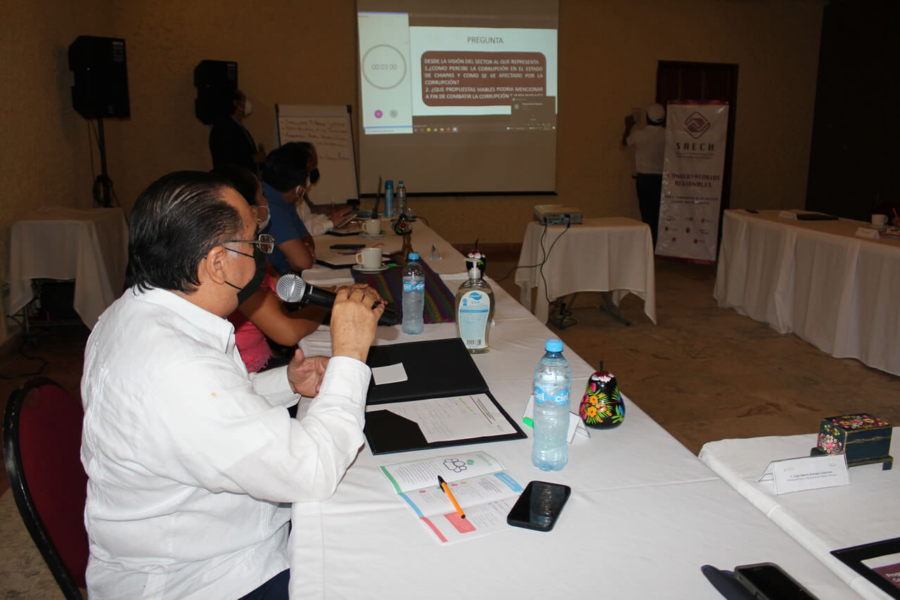Palenque, sede del Sexto Conversatorio Regional para el Diagnóstico de la Política Estatal Anticorrupción