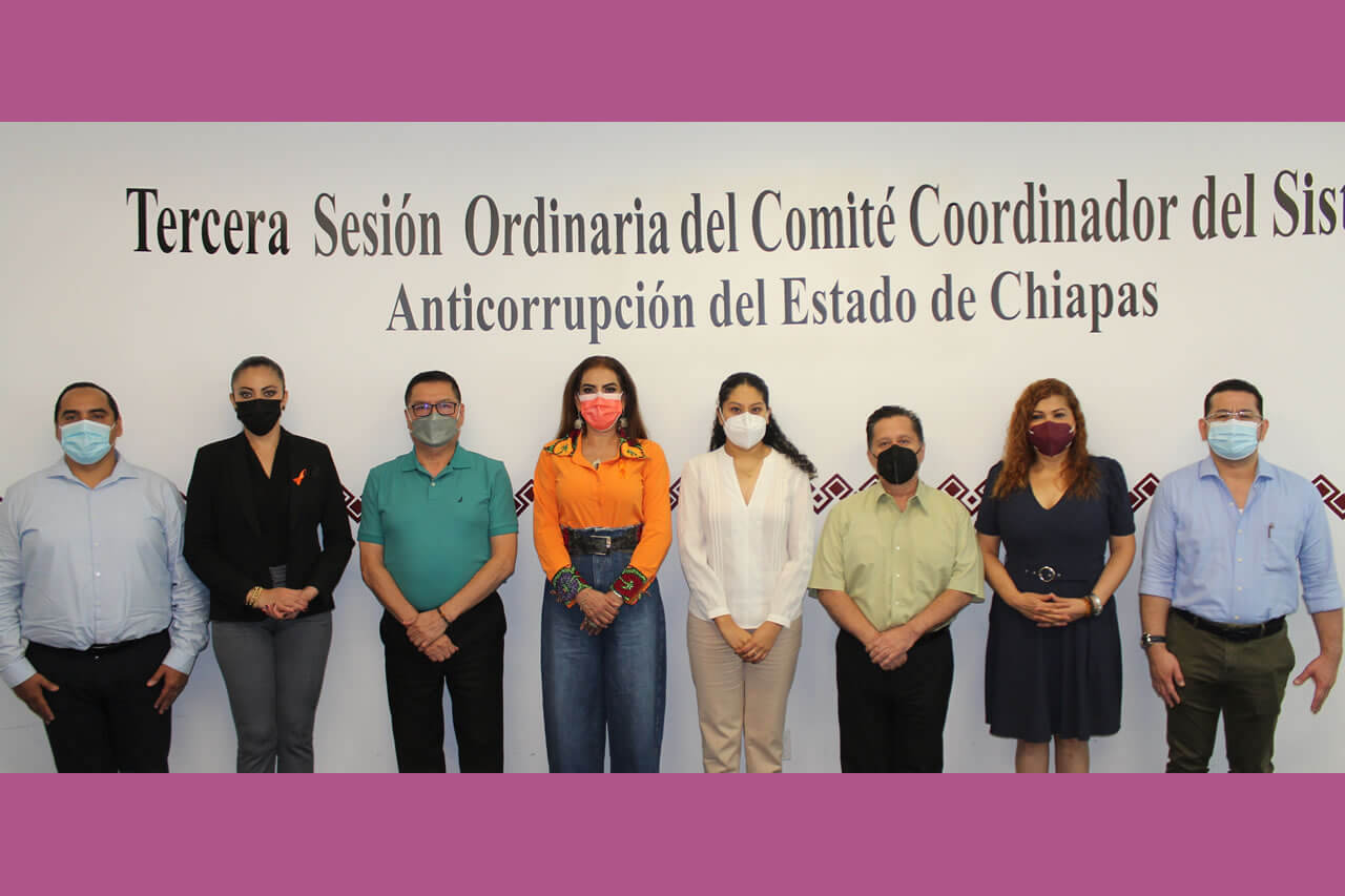 Sesiona el Comité Coordinador del Sistema Anticorrupción del Estado de Chiapas