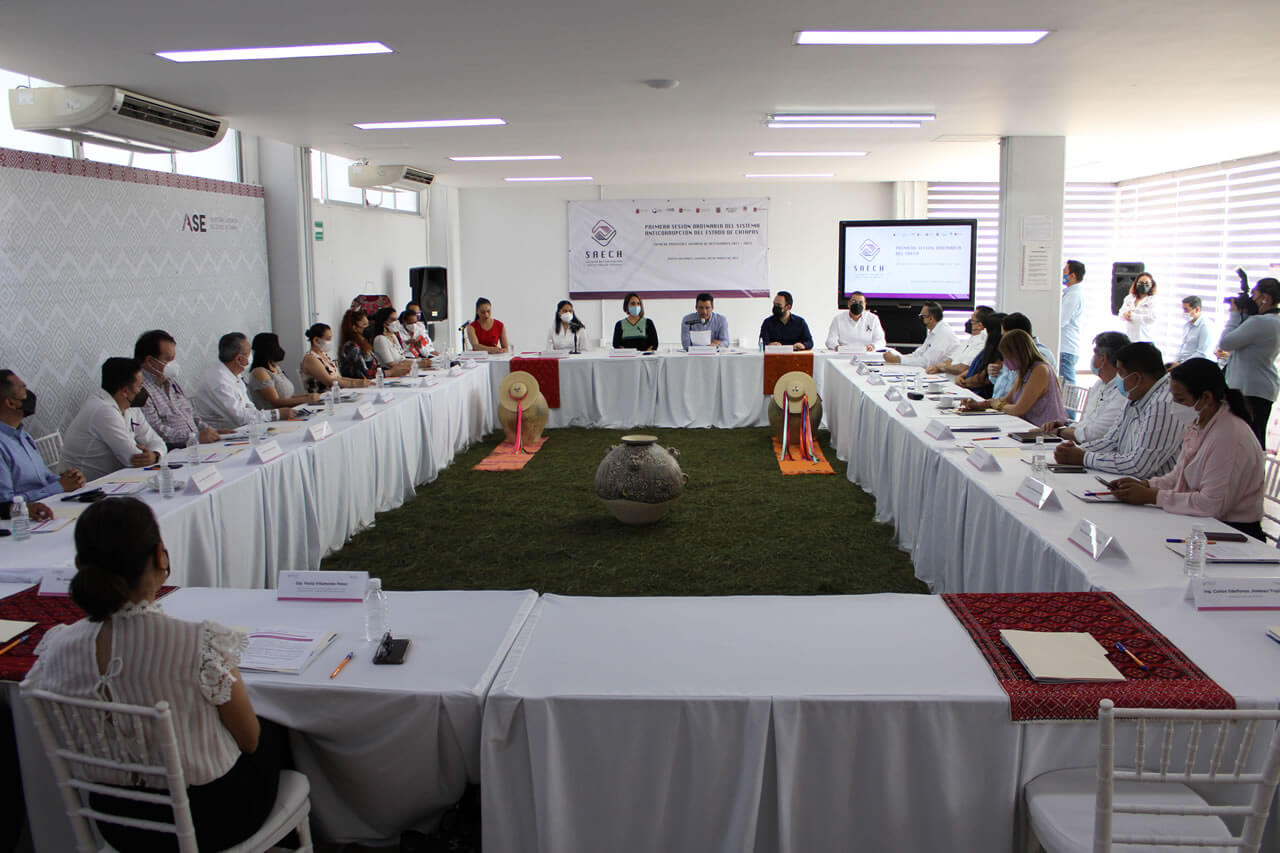 Primera Sesión Ordinaria del Sistema Anticorrupción del Estado de Chiapas