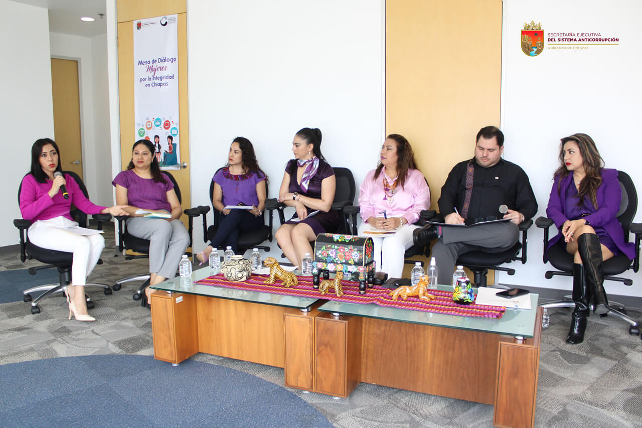 Realizan la mesa de diálogo Mujeres por la Integridad en Chiapas