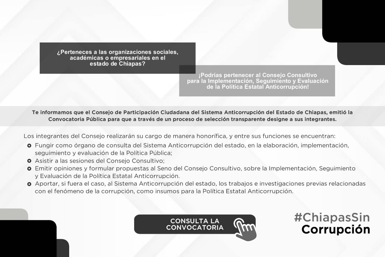 Consejo de Participación Ciudadana emite Convocatoria para la Integración del Consejo Consultivo